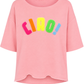 Shirt "Ciao Bella" rosa, Gr. 36-42