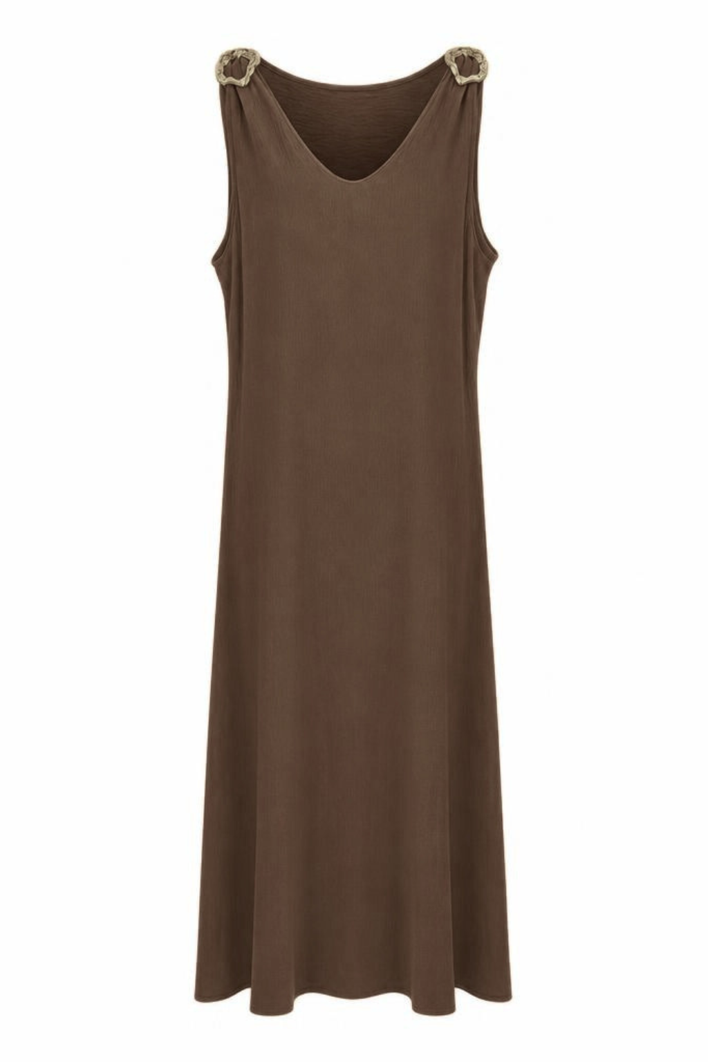 Maxikleid „Mokka“, Gr. 38-44