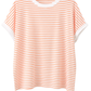 Shirt „Sunny Stripes“ neonorange, Gr. 36-42