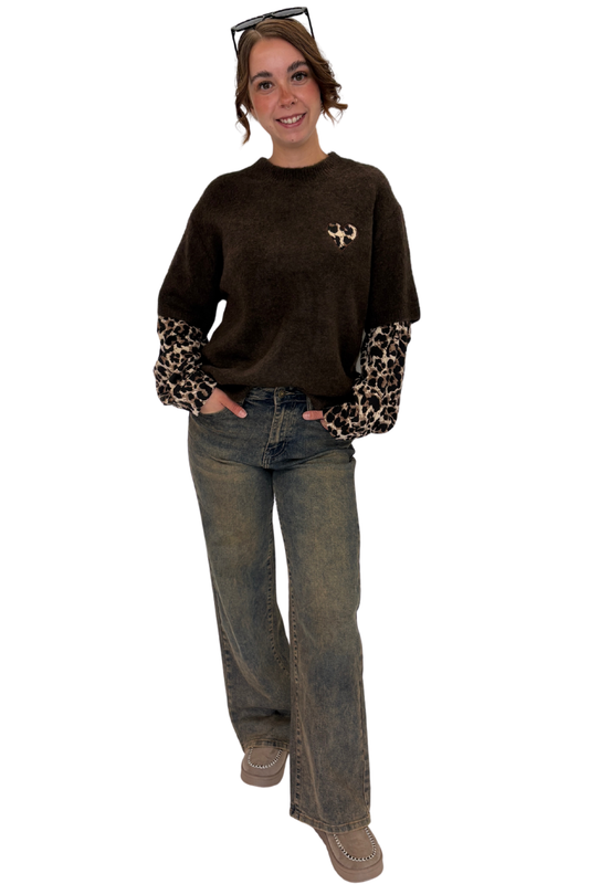 Leo Love Kuschelpullover, Gr. 34-44