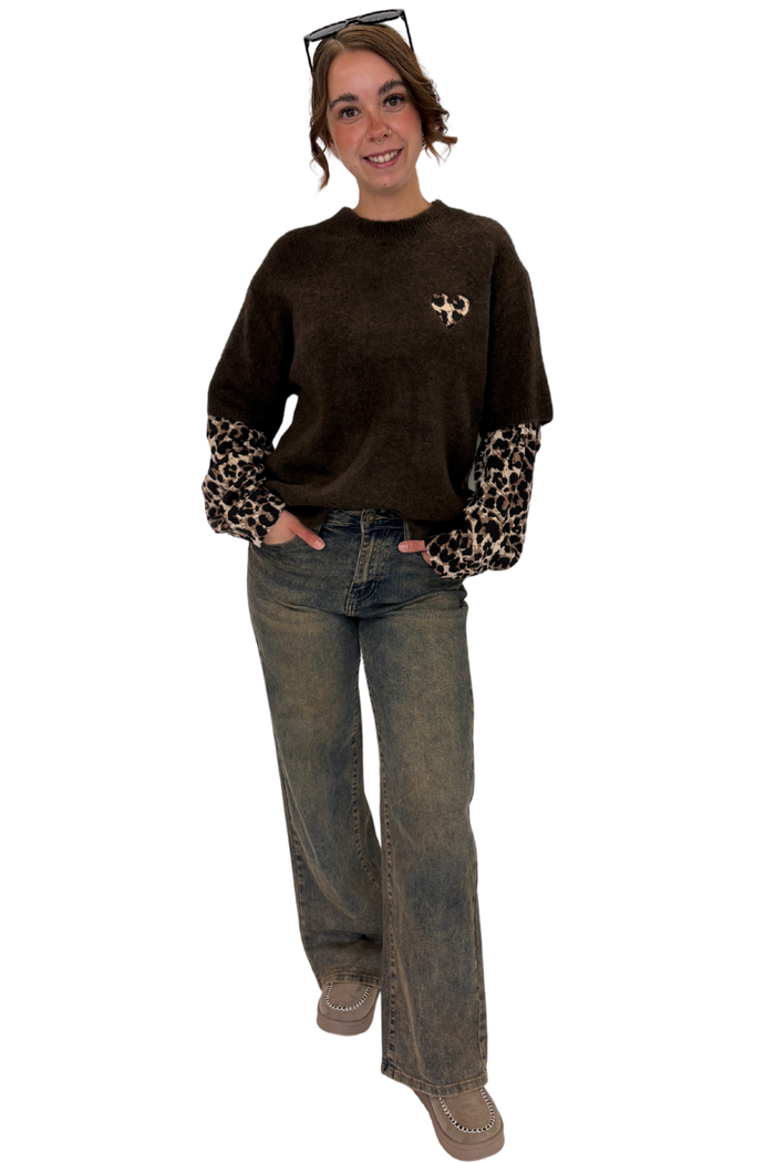 Leo Love Kuschelpullover, Gr. 34-44