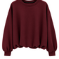 Ballon Pullover bordeaux, Gr. 36-42
