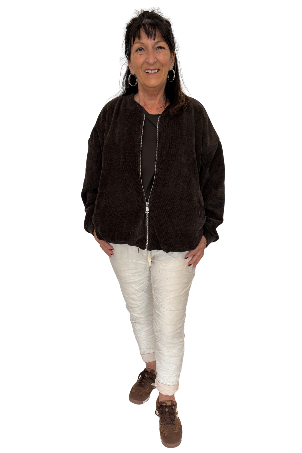 Balloon Bomberjacke schokobraun, Gr. 36-42
