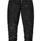 KAROSTAR Kunstlederhose schwarz, Gr. 36-44