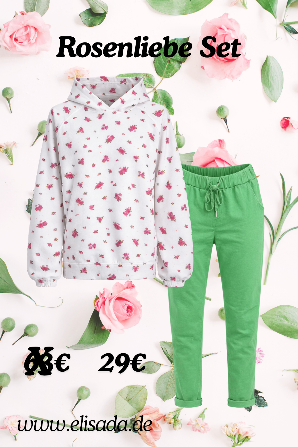 Rosenliebe Set, Gr. 36-44