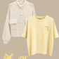 Lemon Cream Cozy Set, Gr. 38-44