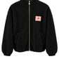 Teddy Fleece Jacke schwarz, Gr. 34-42
