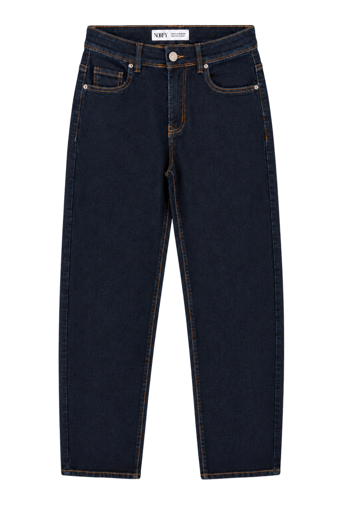 Power Stretch Straight Jeans dark blue, Gr. 36-44