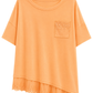 Shirt mit Spitzen-Details apricot, Gr. 38-44