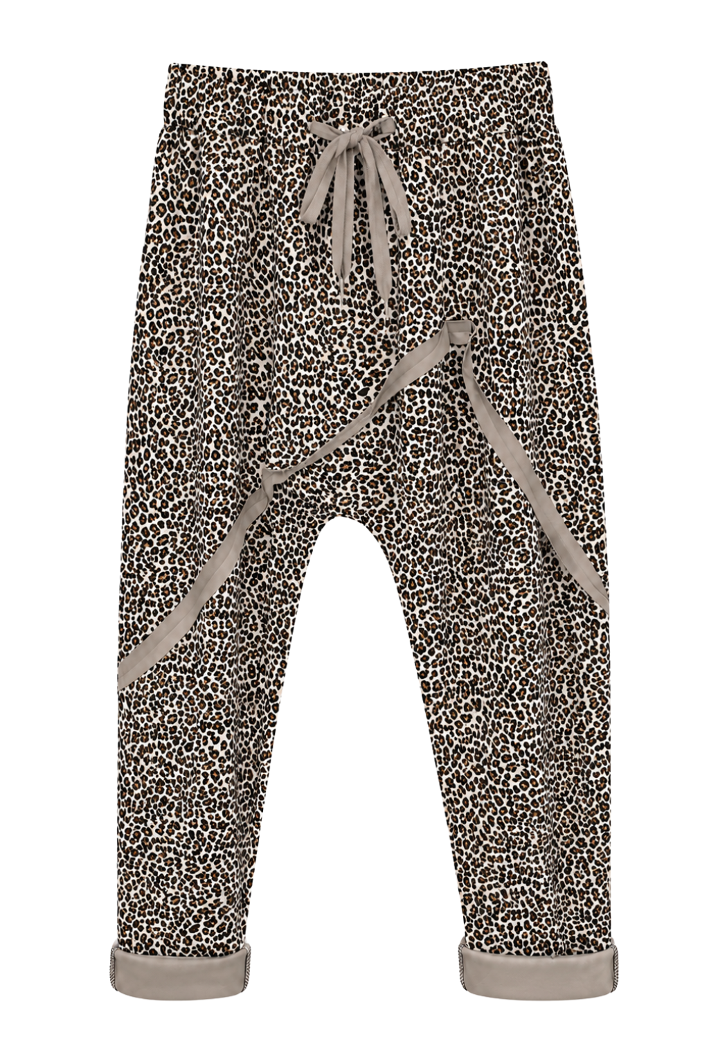 Baggy Leo Joggpants taupe, Gr. 36-42