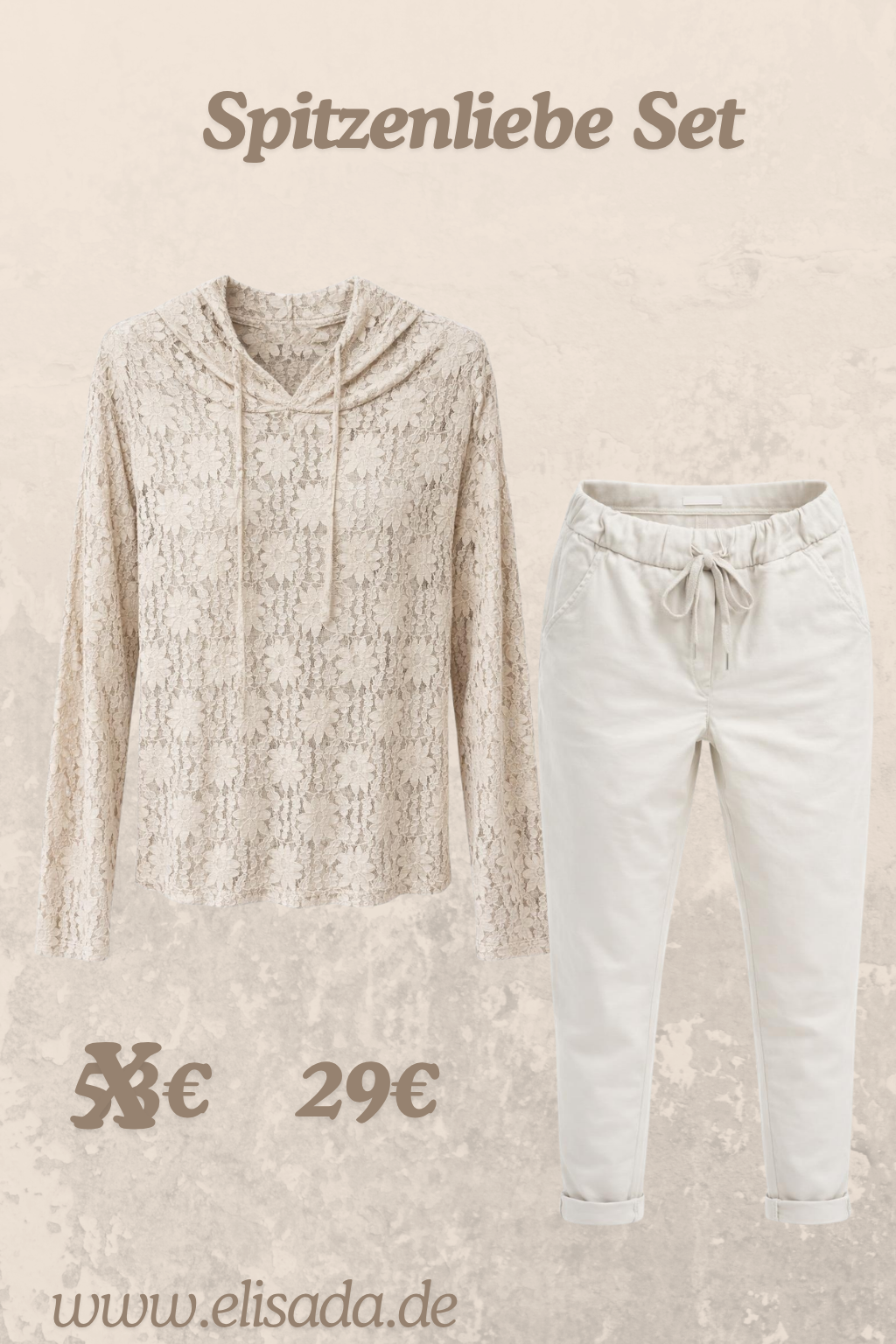 Spitzenliebe Set, Gr. 36-42