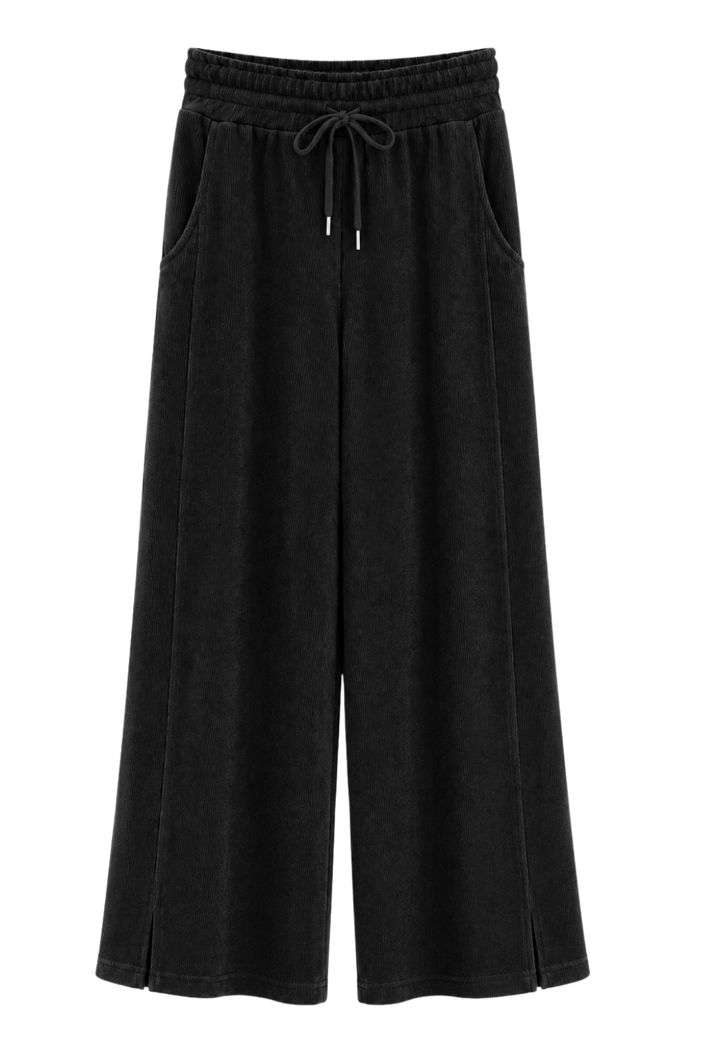 Babycord Palazzohose "Cord Love" schwarz, Gr. 36-42