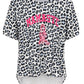 Leo-Shirt "Namaste" blau, Gr. 36-42