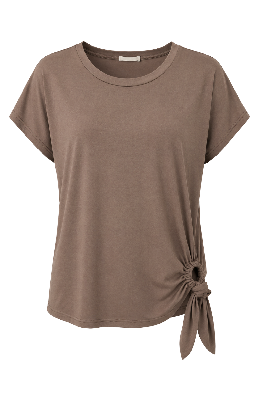 Shirt Side Knot braun, Gr. 34-38