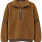 Kuschelpullover "Teddy Love" cognac, Gr. 36-42