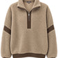 Kuschelpullover "Teddy Love" taupe, Gr. 36-42