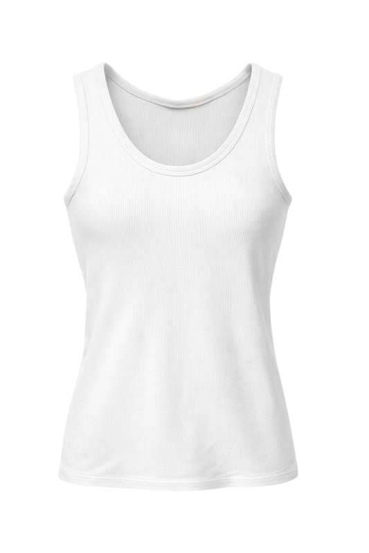Basic Top weiß, Gr. 34-42