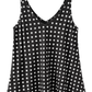 Pünktchen-Top Bella schwarz,  Gr. 34-38
