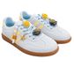 Sneaker Blumenzauber blau, Gr. 36-41