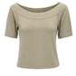 Shirt "Carmen Chic" oliv, Gr. 34-38
