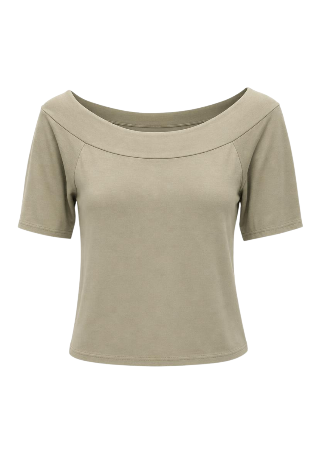 Shirt "Carmen Chic" oliv, Gr. 34-38