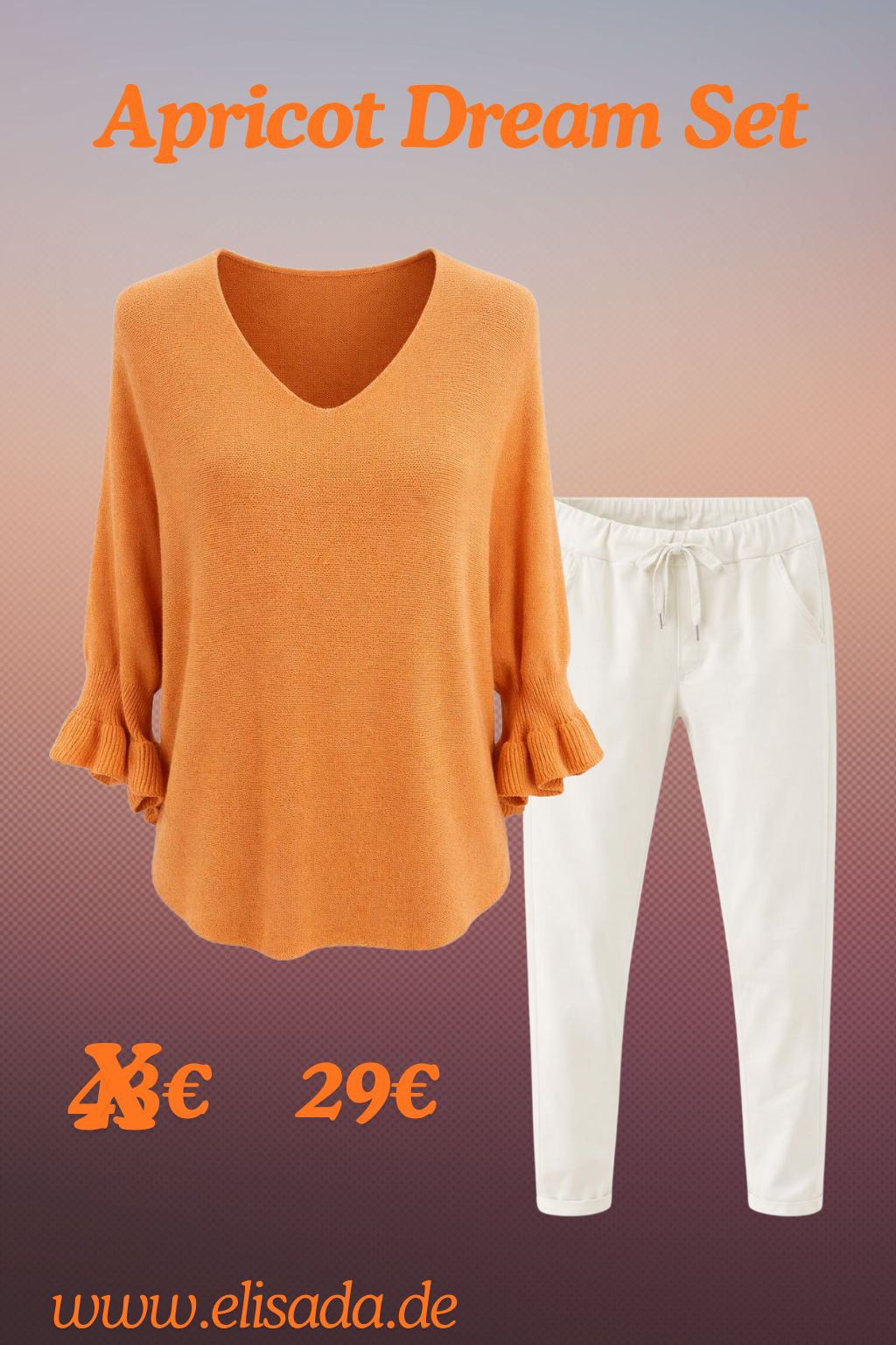 Apricot Dream Set, Gr. 36-42