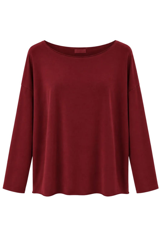 Soft Elegance Longsleeve bordeaux, Gr. 36-42