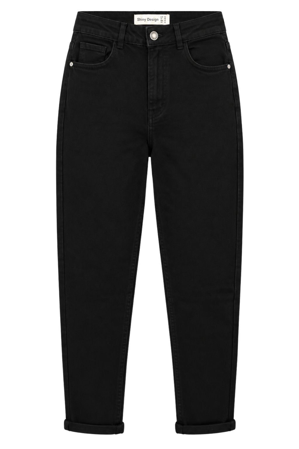 Mom-Fit Jeans "Sophie" Black, Gr. 38-48
