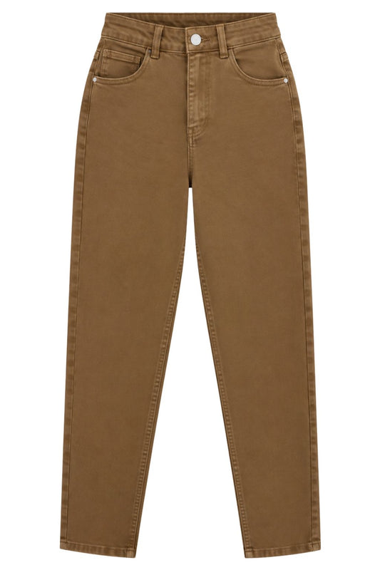 Mom-Fit Jeans Adoro taupe, Gr. 34-40