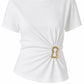 Shirt Glamour weiß, Gr. 36-40