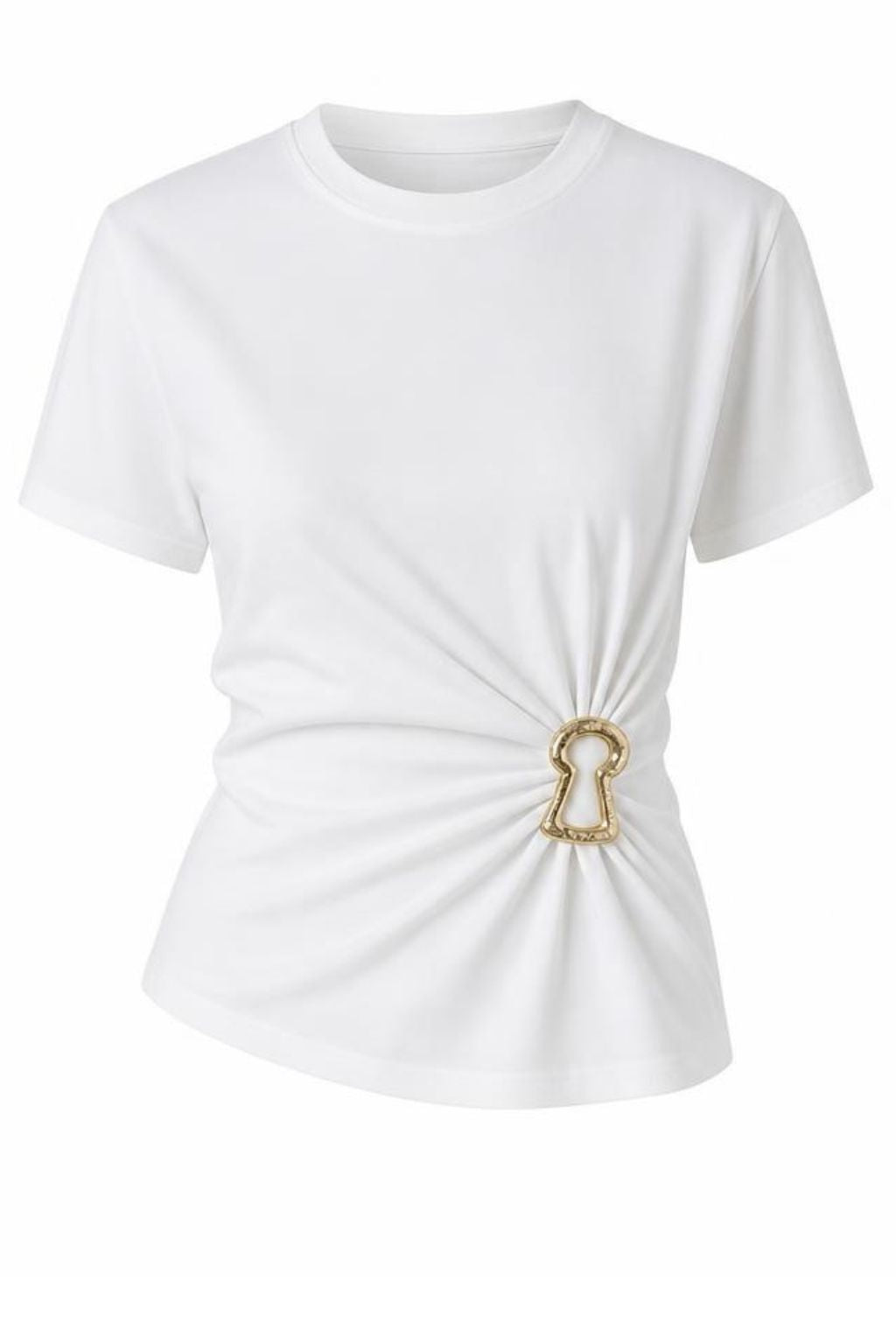 Shirt Glamour weiß, Gr. 36-40