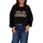 Club Amour Oversize Sweatshirt schwarz, Gr. 36-42
