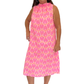 Sommerkleid Ornamente neon, Gr. 38-42