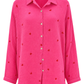 Musselinbluse Herzstück pink, Gr. 38-44