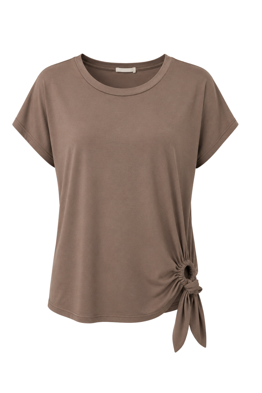 Shirt Side Knot braun, Gr. 34-38