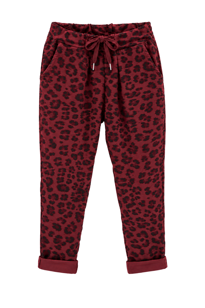 Leo Joggpants bordeaux, Gr. 36-42