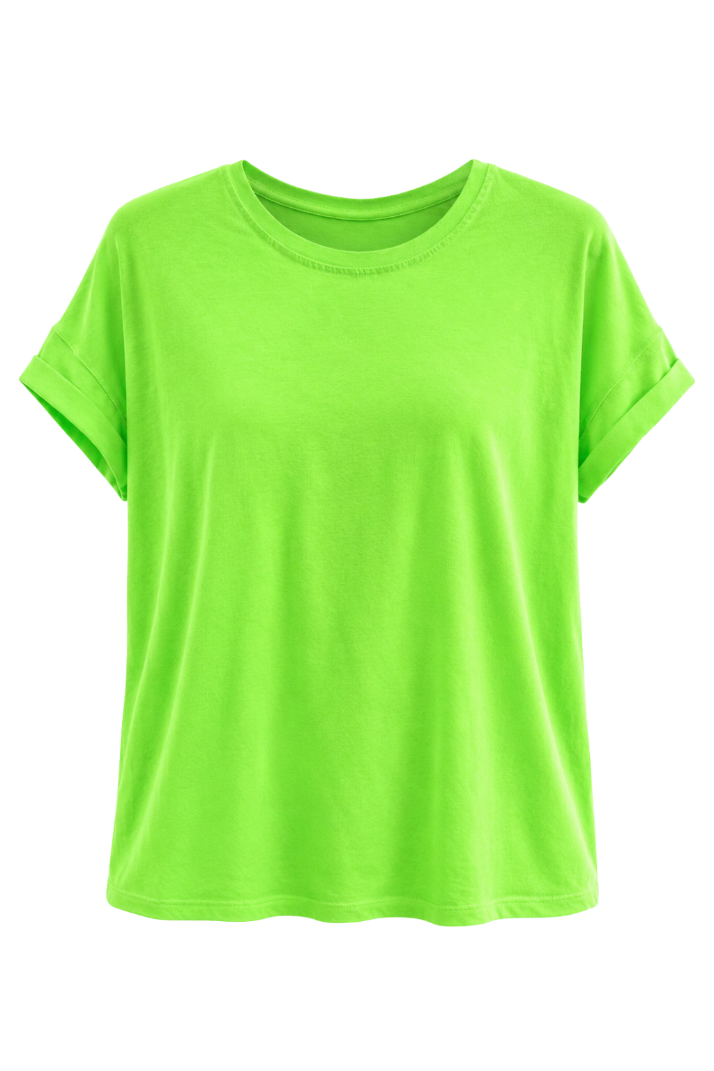 Neon Basic Shirt grün, Gr. 36-42