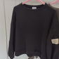 Oversize Sweatshirt „Perfectly Imperfect“ oliv, Gr. 36-44
