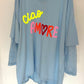 Shirt "Ciao Amore" mit Spitze, Gr. 40-48