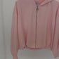 Hoodie-Jacke rosa, Gr. 36-42