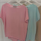 Basic Shirt rosa, Gr. 38-44