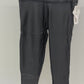 Lederlook Leggins mit Teddyfell schwarz, Gr. 36-46