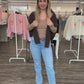 Longsleeve leicht Transparentes ,  Gr. 34-40
