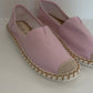 Espadrilles Slipper rosa, Gr. 36-41
