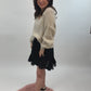 Strickpullover beige, Gr. 36-42