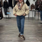 Kuschelpullover "Teddy Love" beige, Gr. 36-42