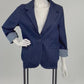 Jeans-Anzug Blazer und Hose Set , Gr. 36-44