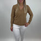 Cardigan caramel, Gr. 34-40
