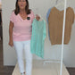 Strickshirt „Meeresbrise“ camel, Gr. 34-42