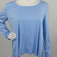 Oberteil mit Twist-Back-Design hellblau, Gr. 36-42